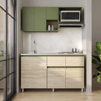 Cocina Portugal 150 Datil/olivo 4g Izq