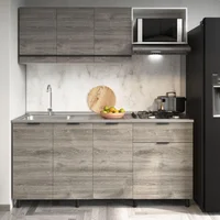 Cocina Moscu 180 Bla/aus 4g Izq Grif Can