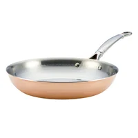 Sartén 25cm en Cobre Interior Acero Inoxidable Línea Ruffoni Symphonia Cupra