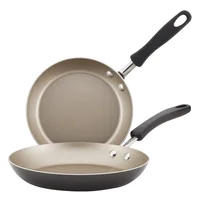 Set Sartenes 21cm y 25cm Antiadherente Diamondmax® Gris Pewter Cookstart Farberware