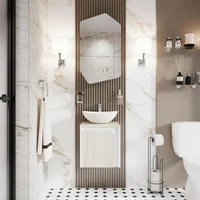 Mueble Elevado para Lavamanos Marfil 40 41x40x42cm Niebla Blanco Sensi Dacqua