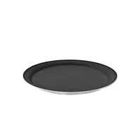 Bandeja Redonda Tramontina de Acero Inoxidable con Revestimiento Interno Antideslizante 40 cm