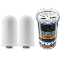 Kit X2 Cerámicos + Multicapas Filtro Agua Uv 20l Chef Master
