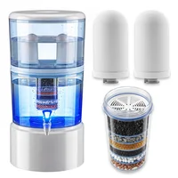 Combo Filtro Agua Uv 20 Litros Chef Master + Kit Repuestos
