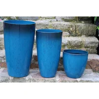 Set x3 Materas Plásticas Decorativas Cristal Grande, Mediana y Pequeña