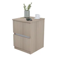 Mesa de Noche Baloo 58x35x37.5 cm Arena Blanco
