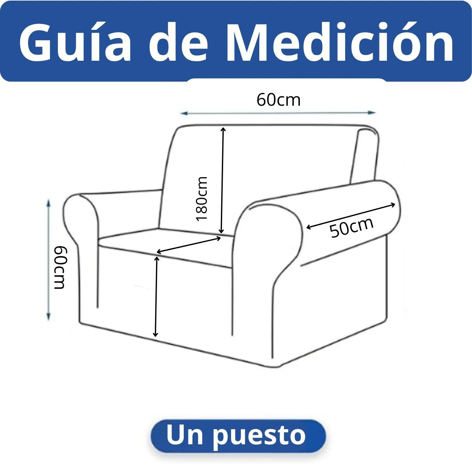 Protector de Sofá 1 Puesto Elastico Beige 3