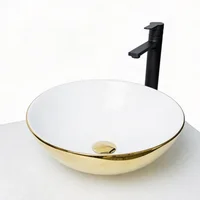 Lavamanos de Sobreponer Redondo Color Gilding 40*40*15 cm