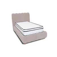 Combo Basecama Praga Modular Beige 140 Doble Mas Espaldar