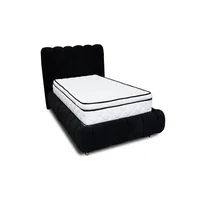 Combo Basecama Praga Modular Negro 200 King Mas Espaldar