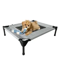 Cama Elevada Perro Hamaca Lona Mascotas Raza Pequeña m