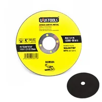 Disco Fino Corta Metal 4 1/2 pulgadas Uyustools  Set X 100 Unidades