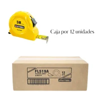Juego de Flexómetros 3 Piezas 5 M x 19 Uyustools Set X 12 Unidades