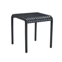 Mesa Launge Parma Negro Pequeña Con Diseño Minimalista