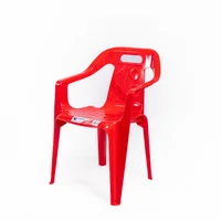 Silla Plastica Infantil Peletizada Rojo Colplast