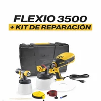 Combo Máquina Pulverizadora Flexio 3500 1300 ml Más Kit Wagner