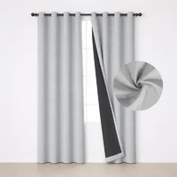 Cortina 100% Blackout Casatua 220cm x 135cm Cada Una Liviana