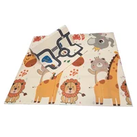 Tapete de Juego Plegable Gateo Bebé 200x180 cm Doble Faz