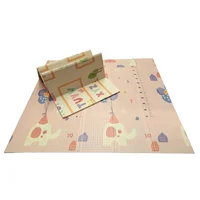 Tapete de Juego Plegable Gateo Bebé 200x180 cm Doble Faz