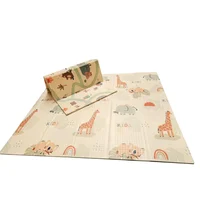 Tapete de Juego Plegable Gateo Bebé 200x180 cm Doble Faz