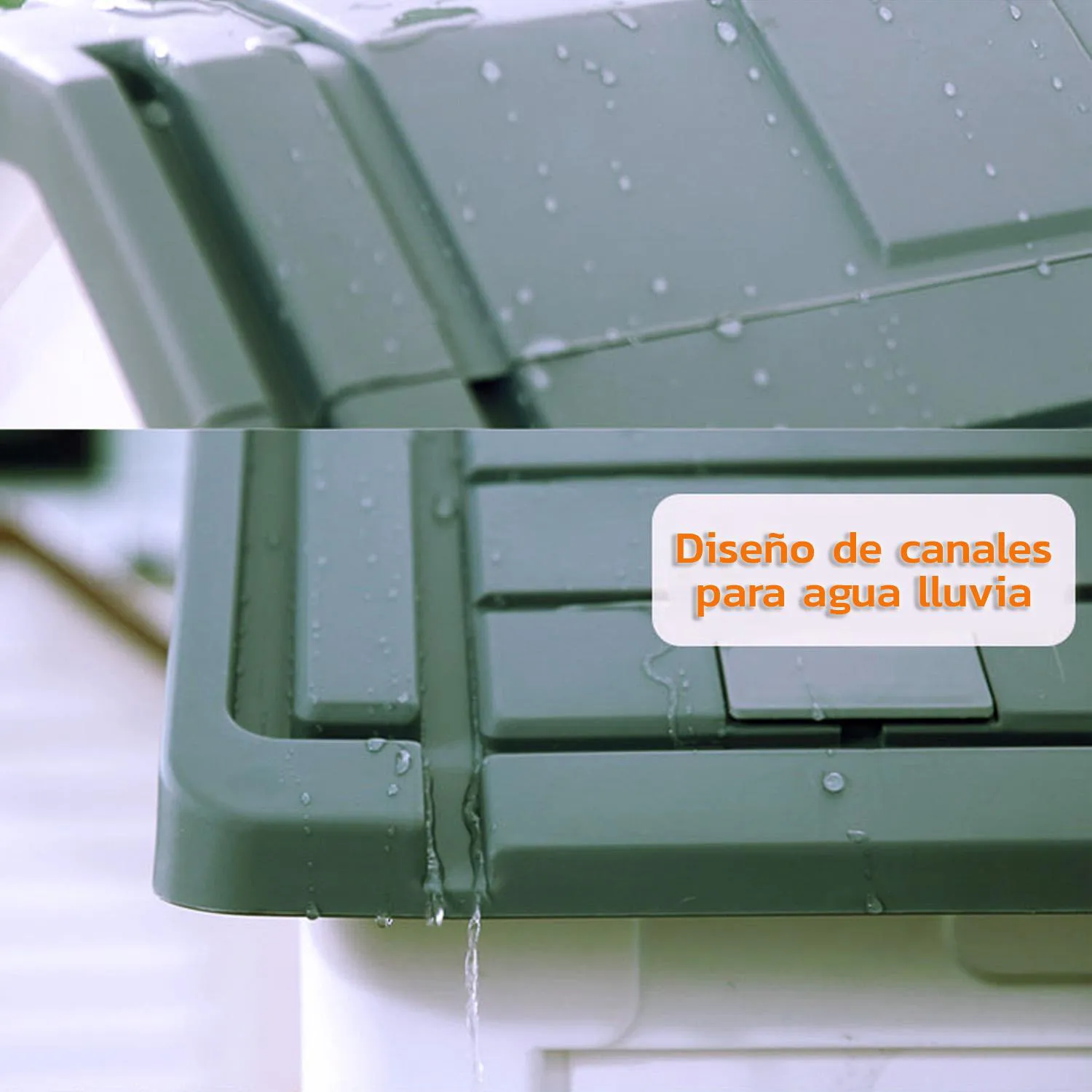 Casa Perro Refugio Resistente Rígido Plástico Raza Grande 3