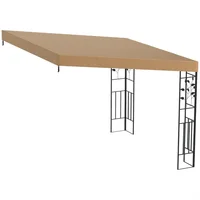 Pérgola Metal 300 x 300 cm Tipo Adosada Genérica