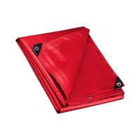 Lona Impermeable Roja 2x3m Reforzada Wolfox Multiusos