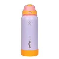 Termo Botella Buffer 1lt Tapa 2en1 Triple Aisl - Soaked Lilac