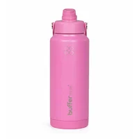 Termo Botella Buffer 1lt Triple Aisl Base Silicona - Dani Pink