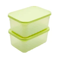 Set de 2 Recipientes Freshblock 1500ml Verde