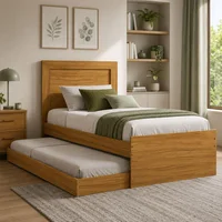 Cama Sencilla Verona Natural