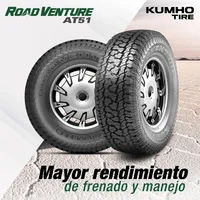 Llanta P 215/75r14 98t At51 Road Venture A/t Kumho Ch Camioneta Suv