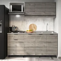 Cocina Moscu 180 Bla/aus 4g Derecha Griscan