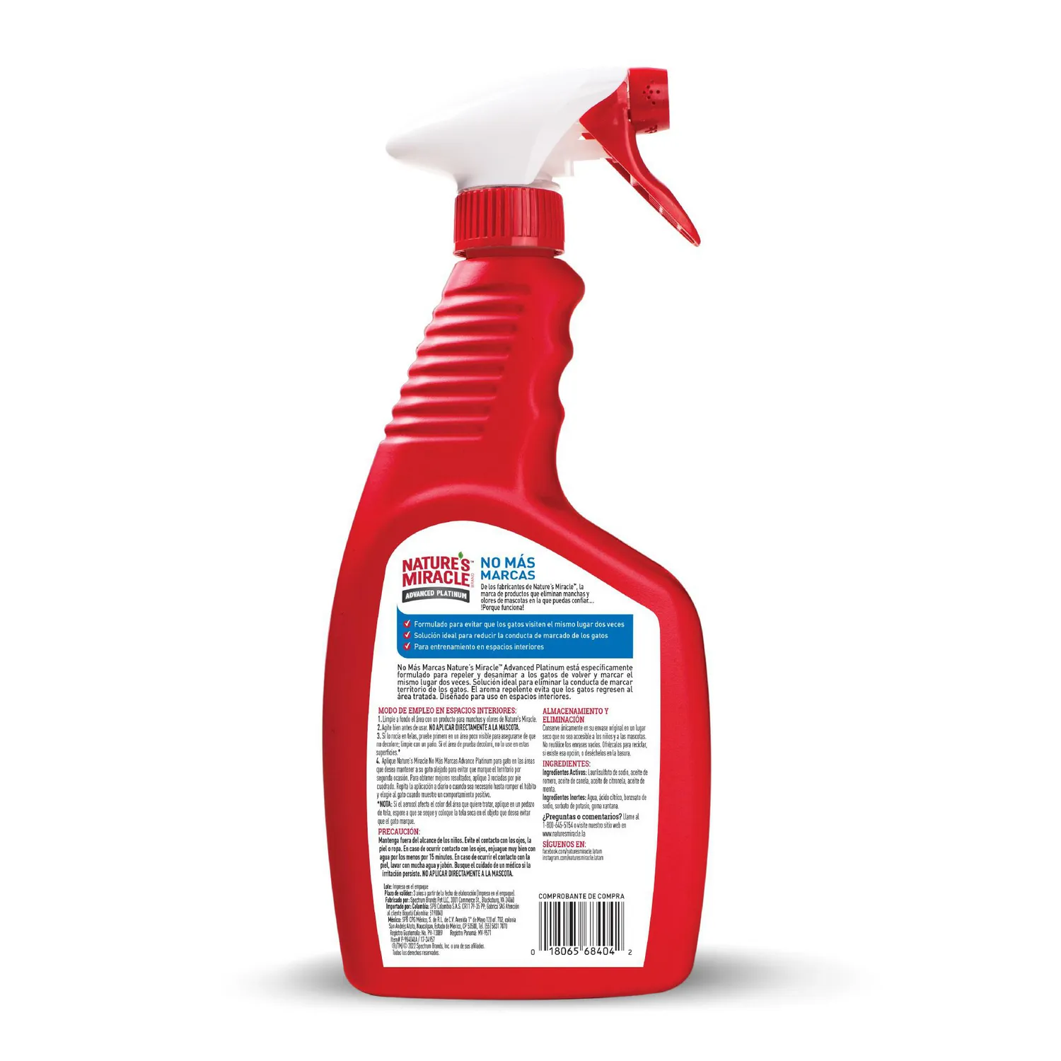 Adiestrador No Mas Marcas Gato 709Ml Natures Miracle 3