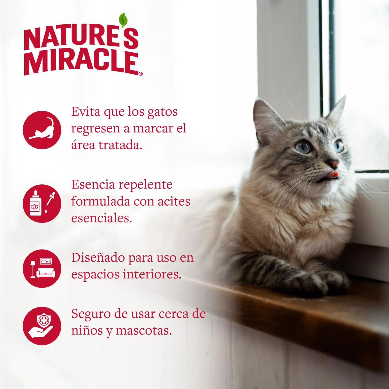 Adiestrador No Mas Marcas Gato 709Ml Natures Miracle 5