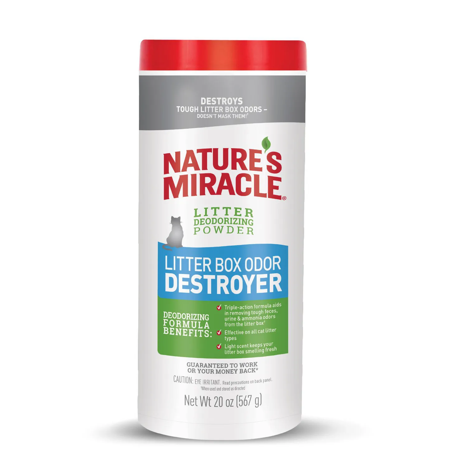 Polvo Destructor De Olores Gato Arenera 567G Natures Miracle