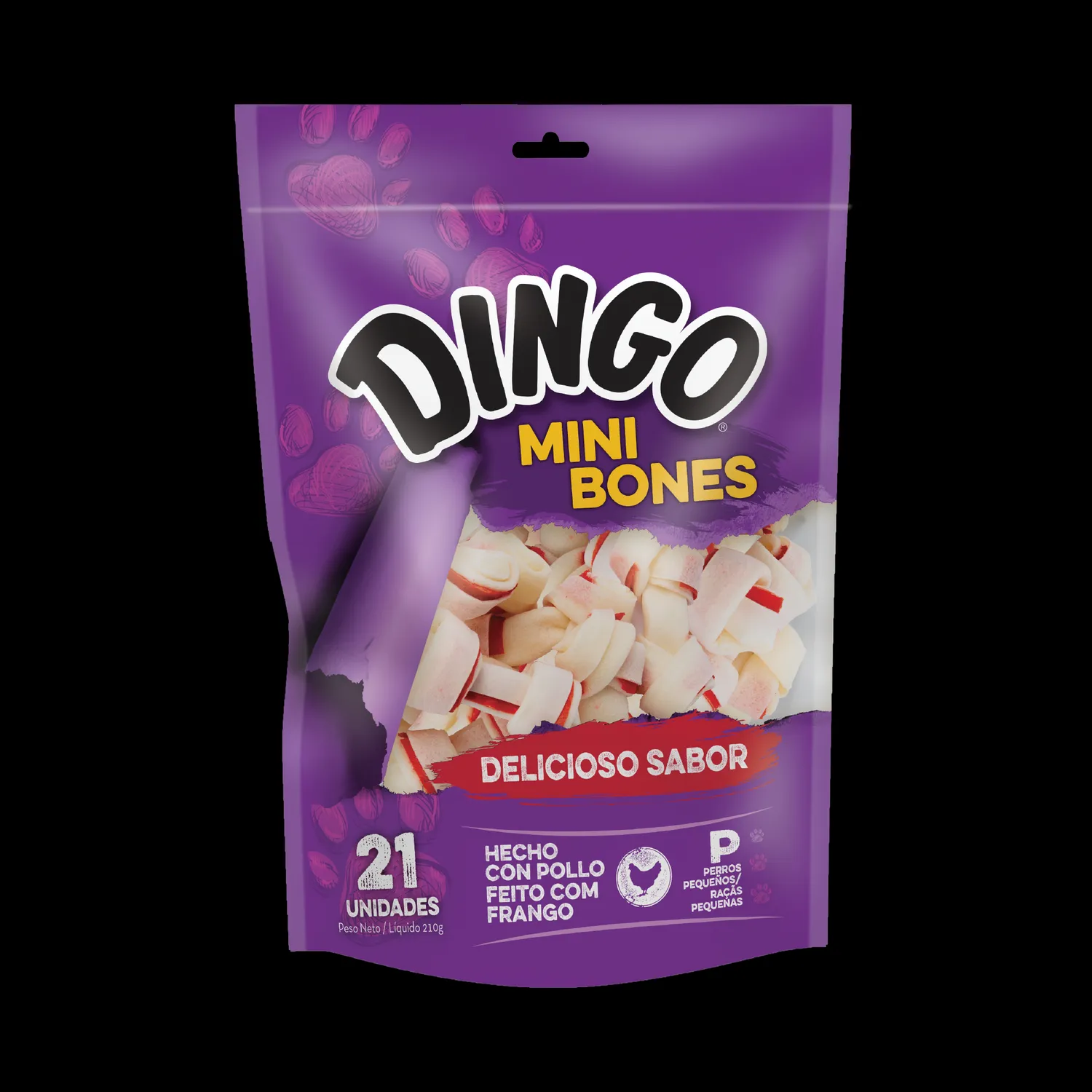 Snack Para Perro Dingo Premium Mini 21Und