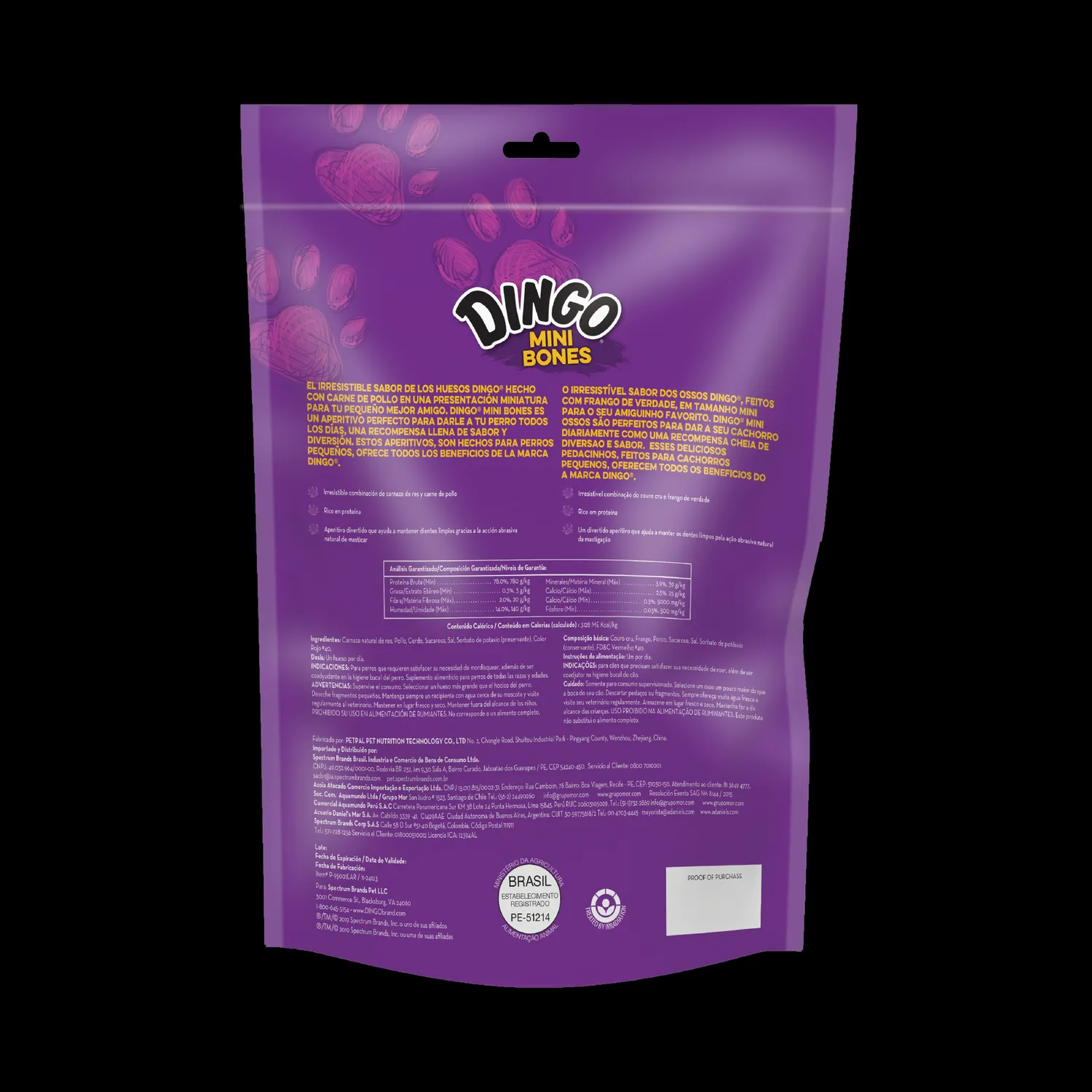 Snack Para Perro Dingo Premium Mini 21Und