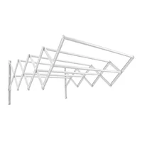 Tendedero Plegable Ropa 50x104cm Acero Capacidad 60 Libras