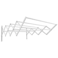 Tendedero Plegable de Ropa Acero Alta Resistencia 150x104cm