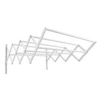 Tendedero Plegable Ropa 100x104cm Acero Capacidad 60 Libras