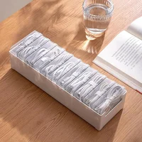 Organizadores de Cables de Escritorio en Plástico 30 cm x1 unidad