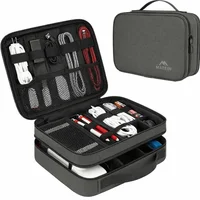 Organizador de Cables de Viaje en Nylon 27.2 cm x1 unidad