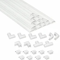 Organizadores de Cables en PVC 399 cm paquete x10 unidades