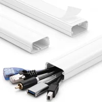Organizadores de Cables en PVC 99 cm paquete x3 unidades