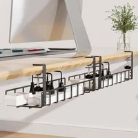 Organizador de Cables en Metal 40 cm paquete x2 unidades