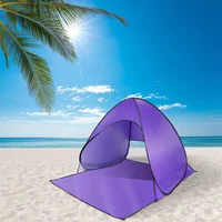 Tienda de Playa Plegable Automática Impermeable con Parasol