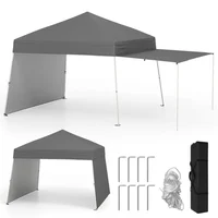 Toldo Impermeable con Lámina de Protección Exterior de Venta 427 x 280 x 265 cm Gris