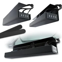 Organizadores de Cables de Escritorio en PVC 43.2 cm paquete x2 unidades