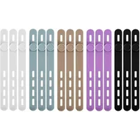 Organizadores de Cables en Silicona 13 cm paquete x15 unidades
